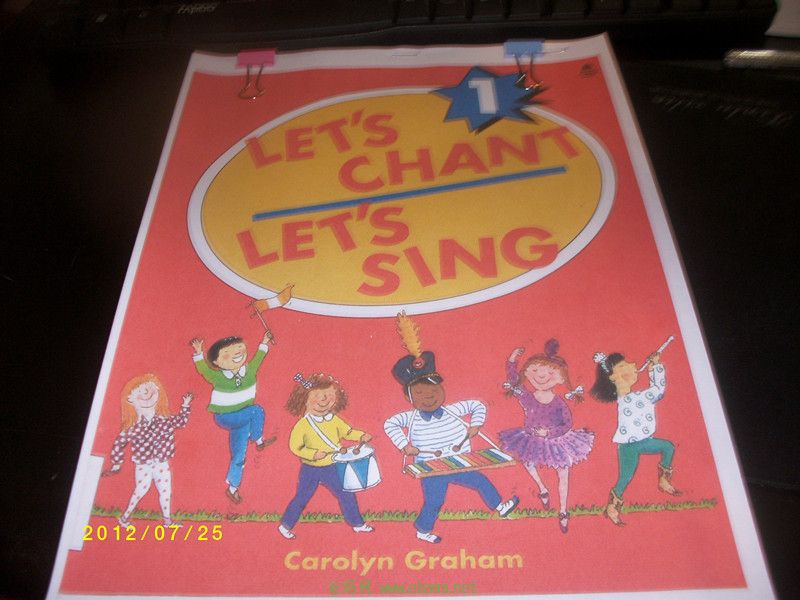 Lets sing lets chant 